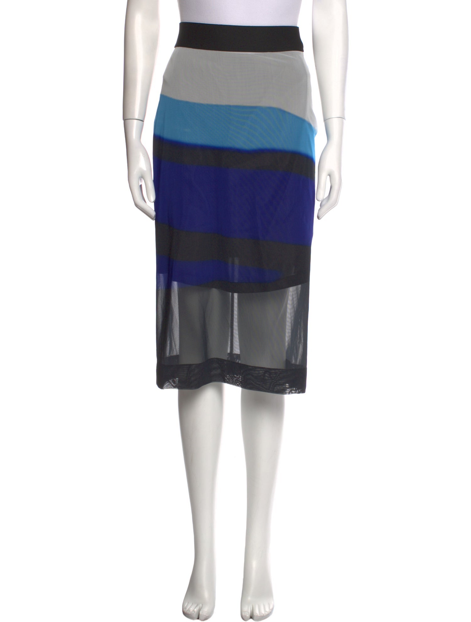 Dries Van Noten x Len Lye Nylon Knee-Length Skirt