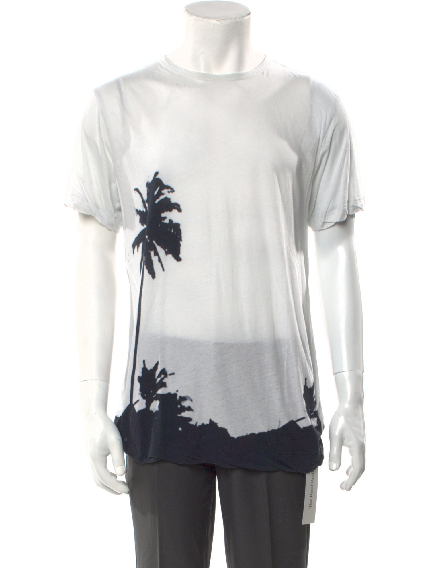 Dries Van Noten x Len Lye Graphic Print Crew Neck T-Shirt