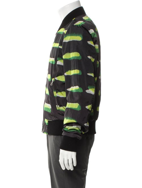Dries Van Noten x Len Lye Striped Bomber Jacket