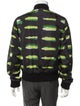 Dries Van Noten x Len Lye Striped Bomber Jacket