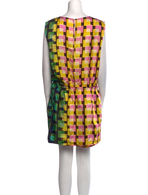 Dries Van Noten x Len Lye Printed Scoop Neck Romper