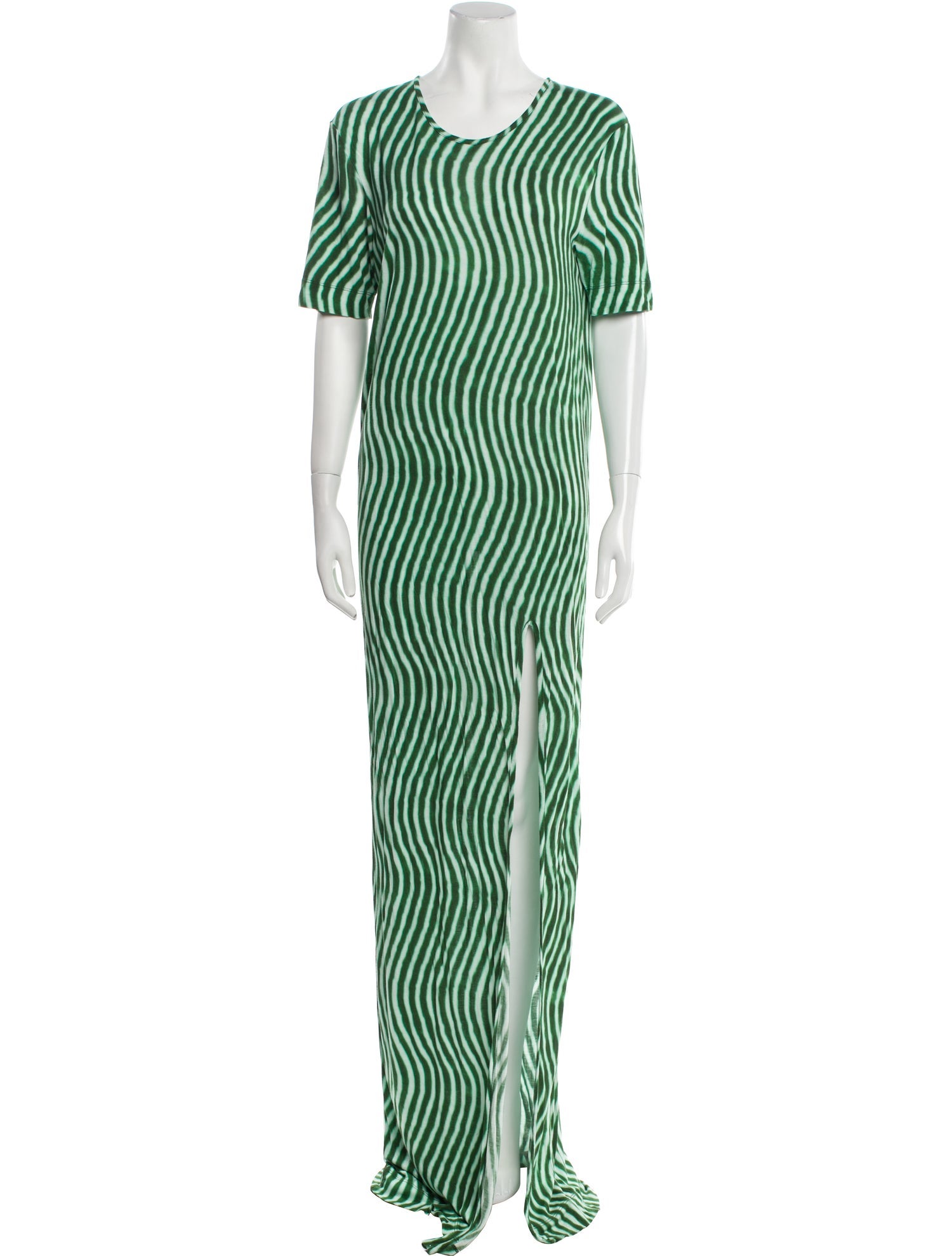 Dries Van Noten x Len Lye Printed Long Dress