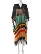 Dries Van Noten x Len Lye Striped Long Dress