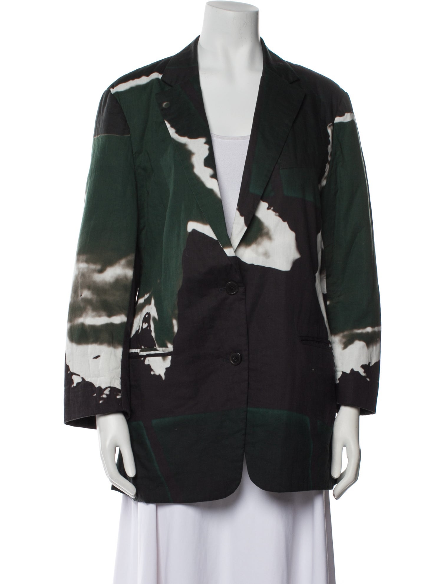 Dries Van Noten x Len Lye Printed Blazer