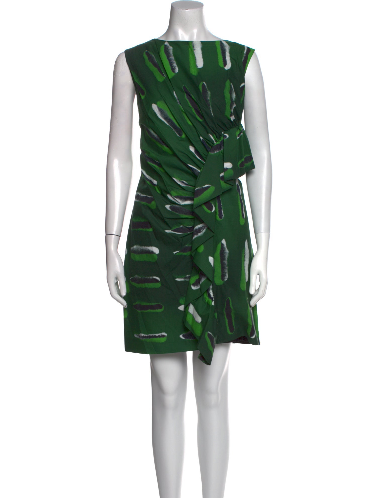 Dries Van Noten x Len Lye Printed Mini Dress