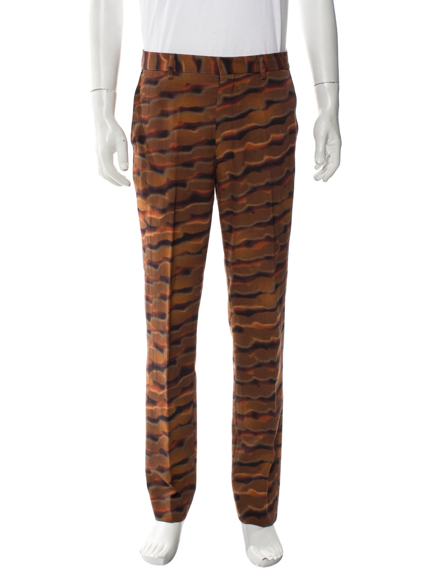 Dries Van Noten x Len Lye Wool Pants