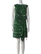Dries Van Noten x Len Lye Printed Knee-Length Dress