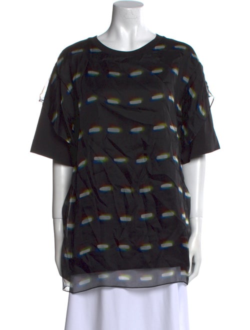 Dries Van Noten x Len Lye Printed Crew Neck Tunic