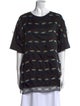 Dries Van Noten x Len Lye Printed Crew Neck Tunic