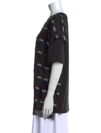 Dries Van Noten x Len Lye Printed Crew Neck Tunic