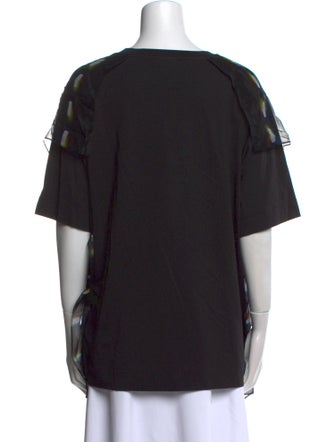 Dries Van Noten x Len Lye Printed Crew Neck Tunic