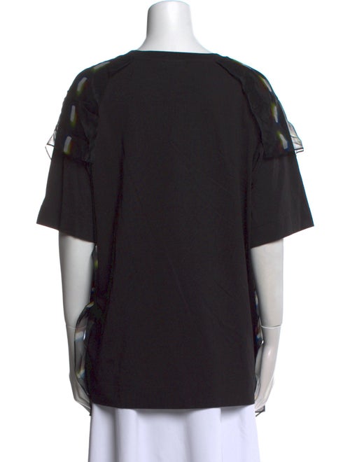 Dries Van Noten x Len Lye Printed Crew Neck Tunic