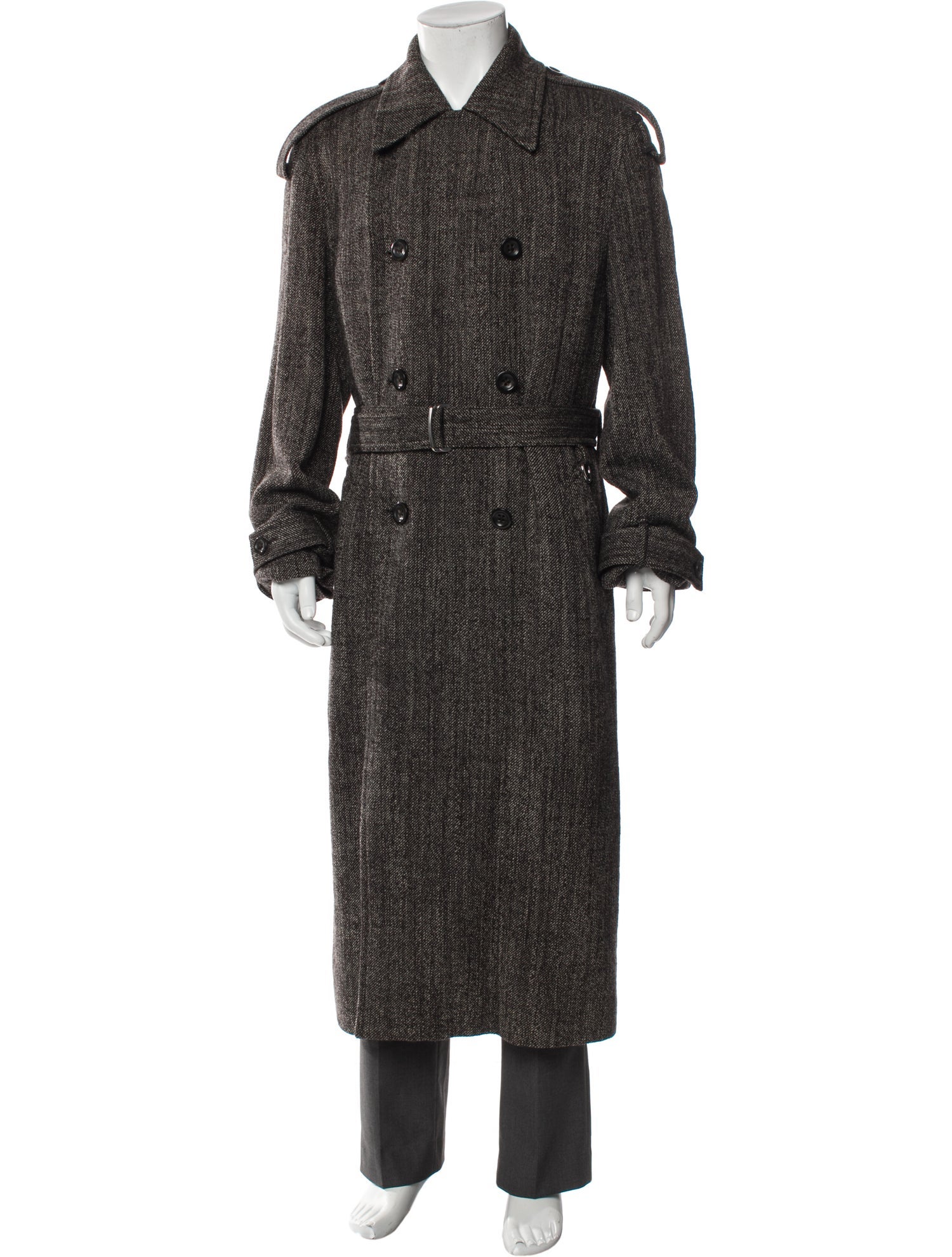 Dries Van Noten Wool Trench Coat