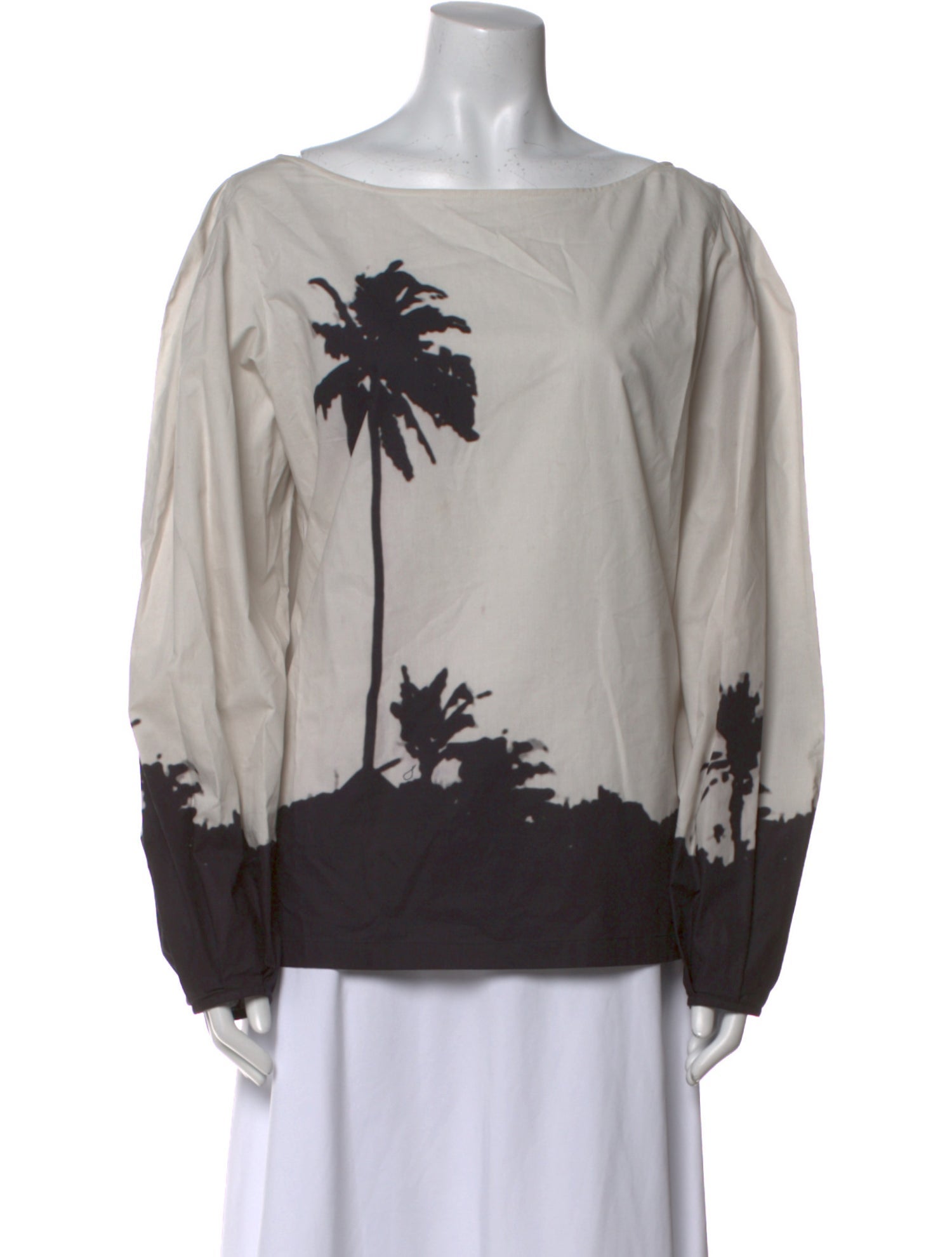Dries Van Noten x Len Lye Graphic Print Scoop Neck Sweatshirt