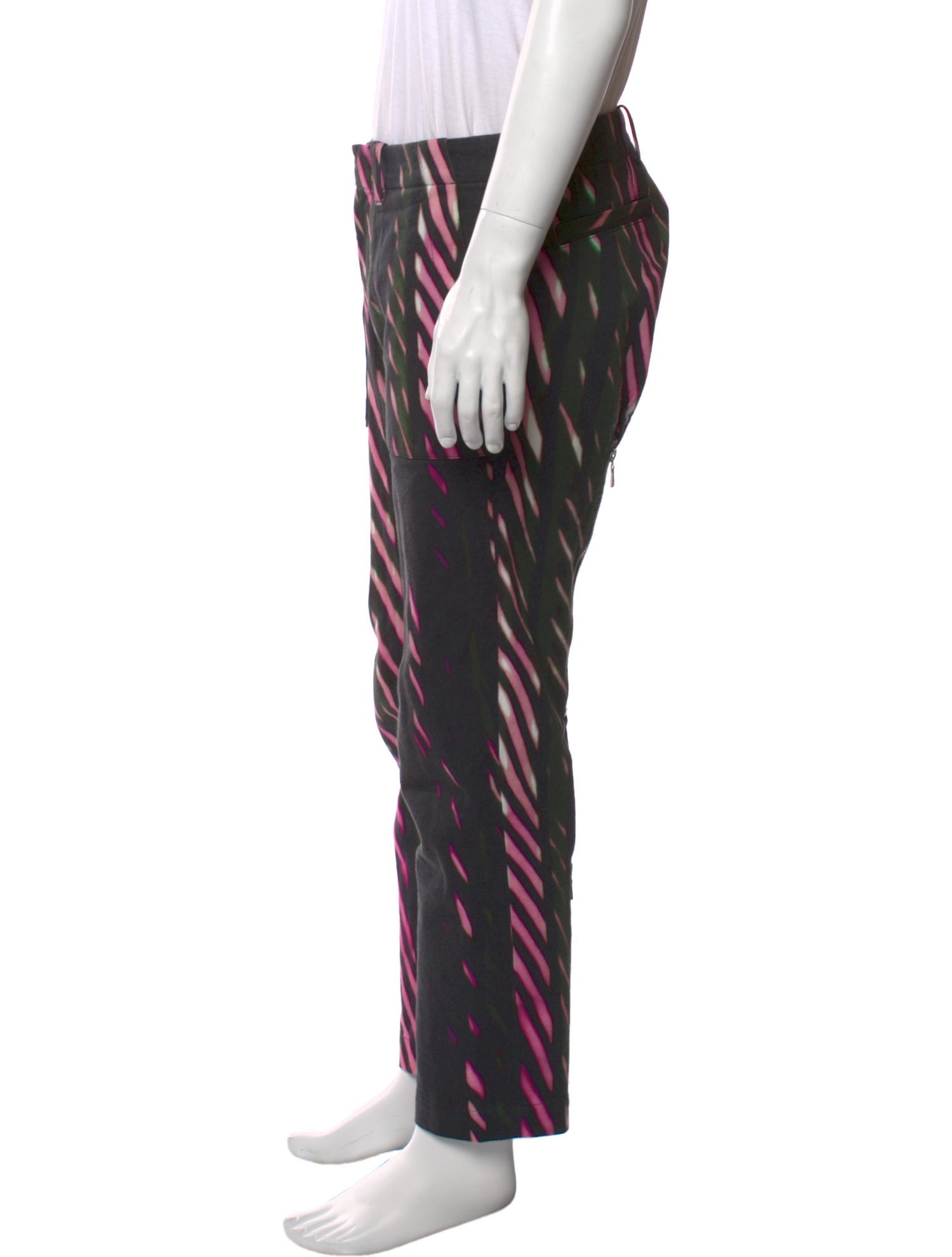 Dries Van Noten x Len Lye Striped Pants