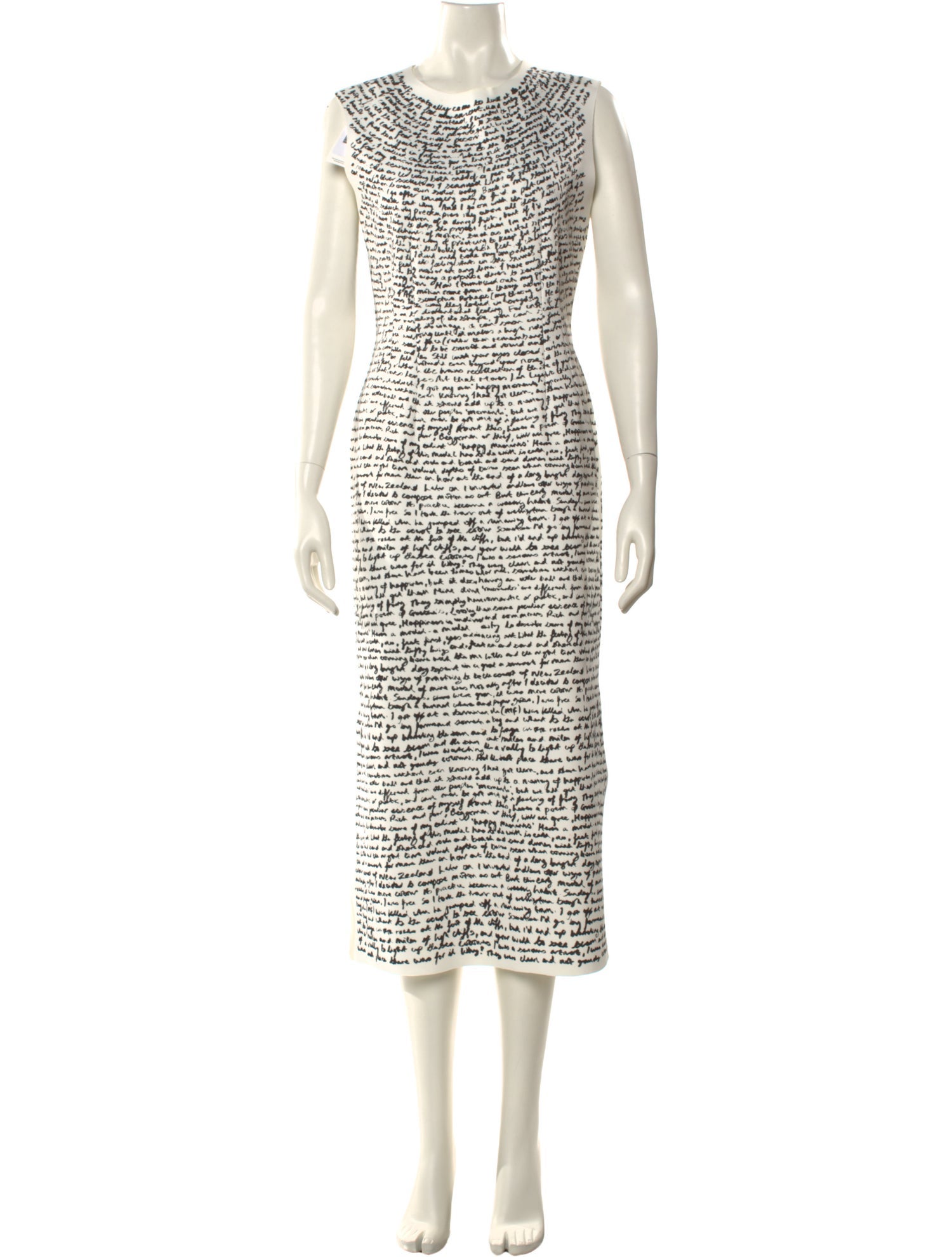 Dries Van Noten x Len Lye Printed Long Dress