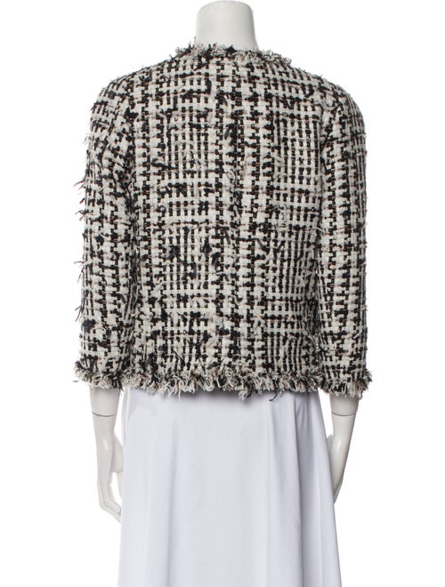 Edward Achour Tweed Pattern Evening Jacket