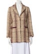 Edward Achour Mohair Patterned Blazer