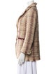 Edward Achour Mohair Patterned Blazer