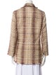 Edward Achour Mohair Patterned Blazer