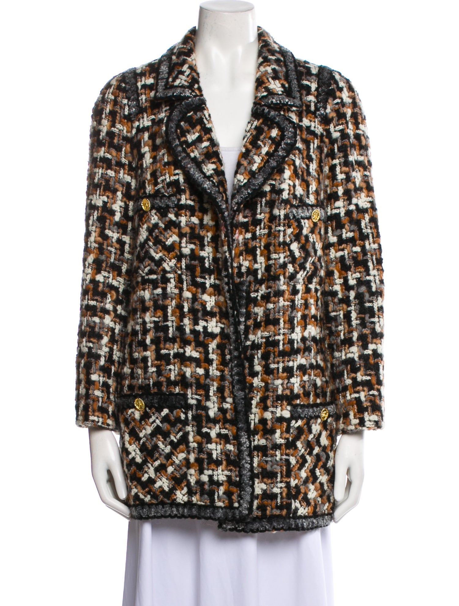 Edward Achour Printed Blazer