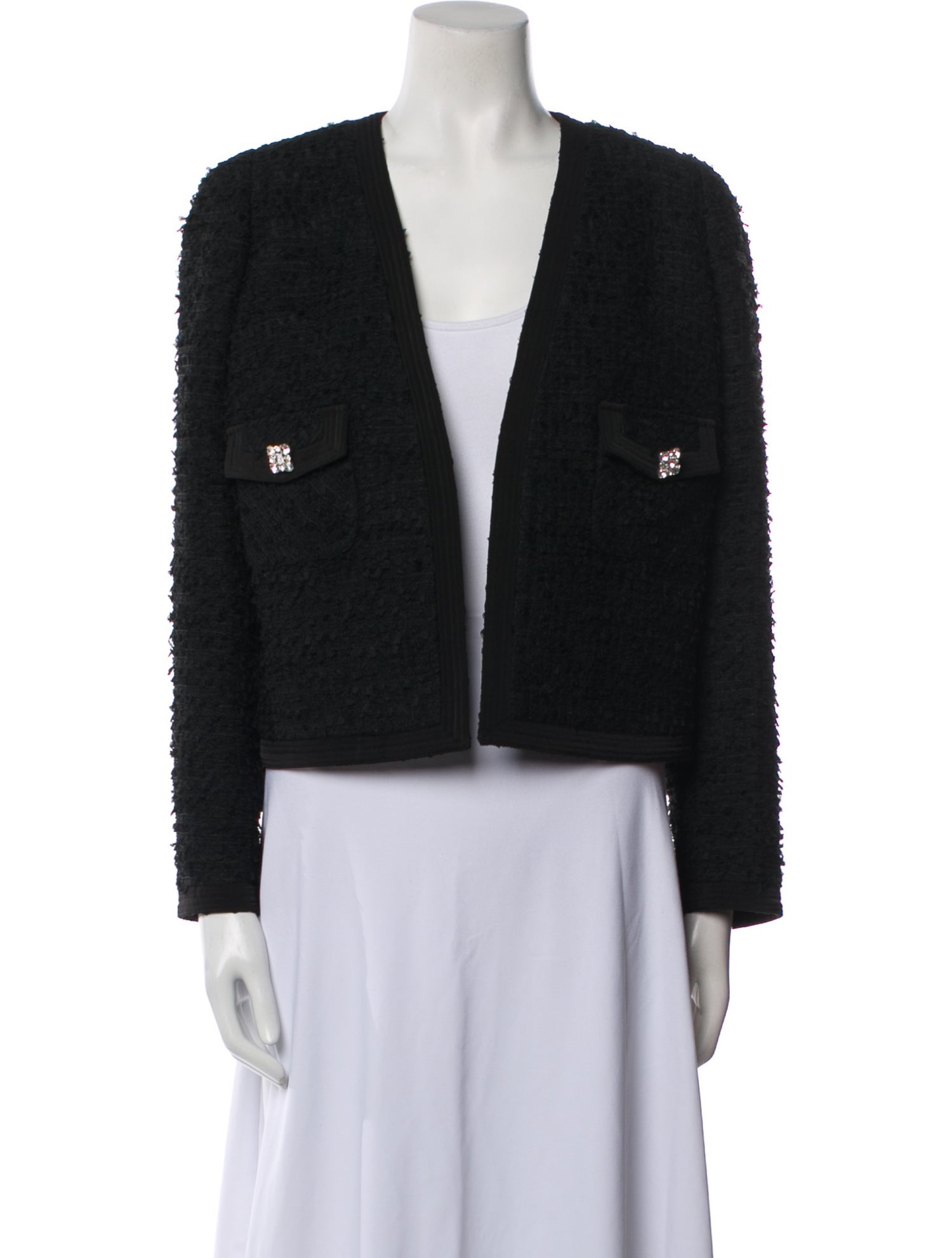 Edward Achour 38size ジャケット Edward Achour Tweed Jacket, Size 38 FR