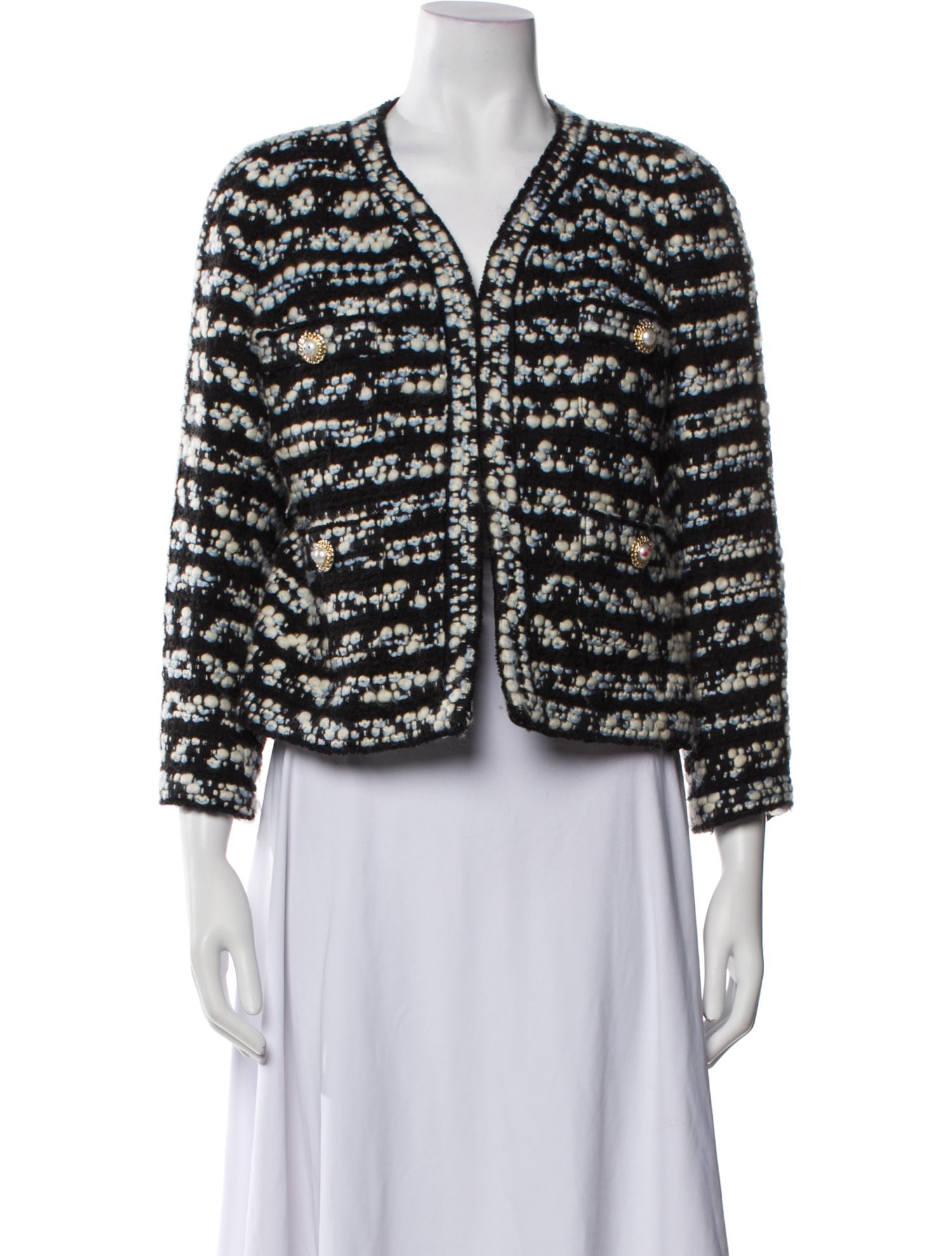 Edward Achour Printed Evening Jacket