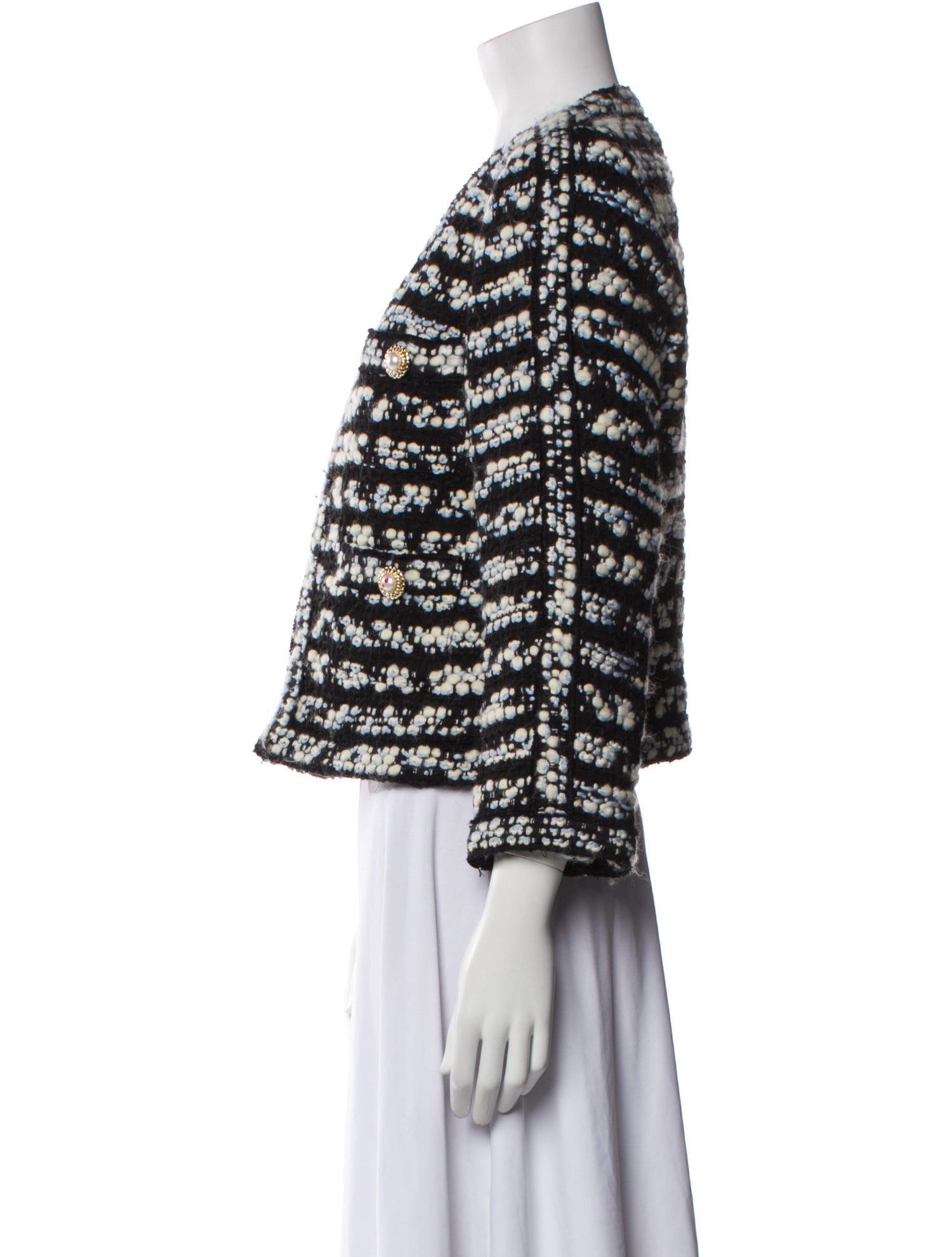 Edward Achour Printed Evening Jacket