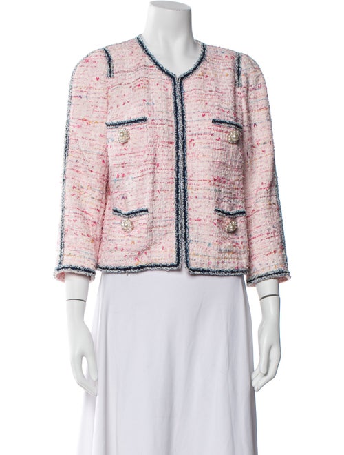 Edward Achour Tweed Pattern Evening Jacket