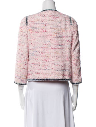 Edward Achour Tweed Pattern Evening Jacket