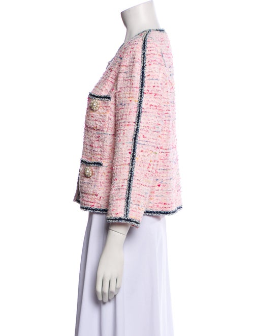 Edward Achour Tweed Pattern Evening Jacket