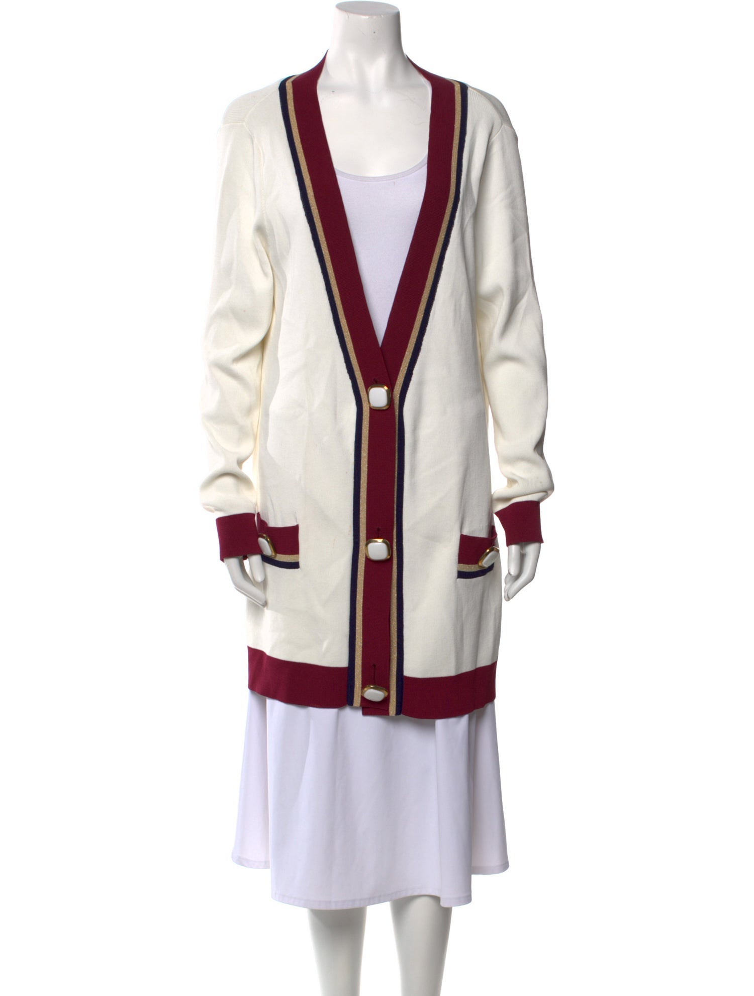 Edward Achour Wool Striped Sweater