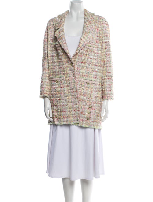 Edward Achour Tweed Pattern Coat