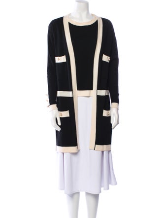 Edward Achour Striped Scoop Neck Sweater