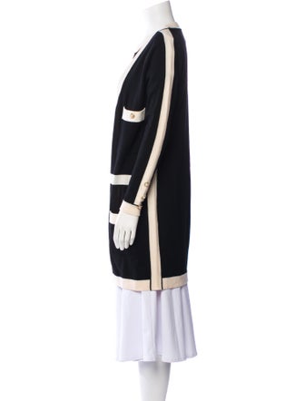 Edward Achour Striped Scoop Neck Sweater