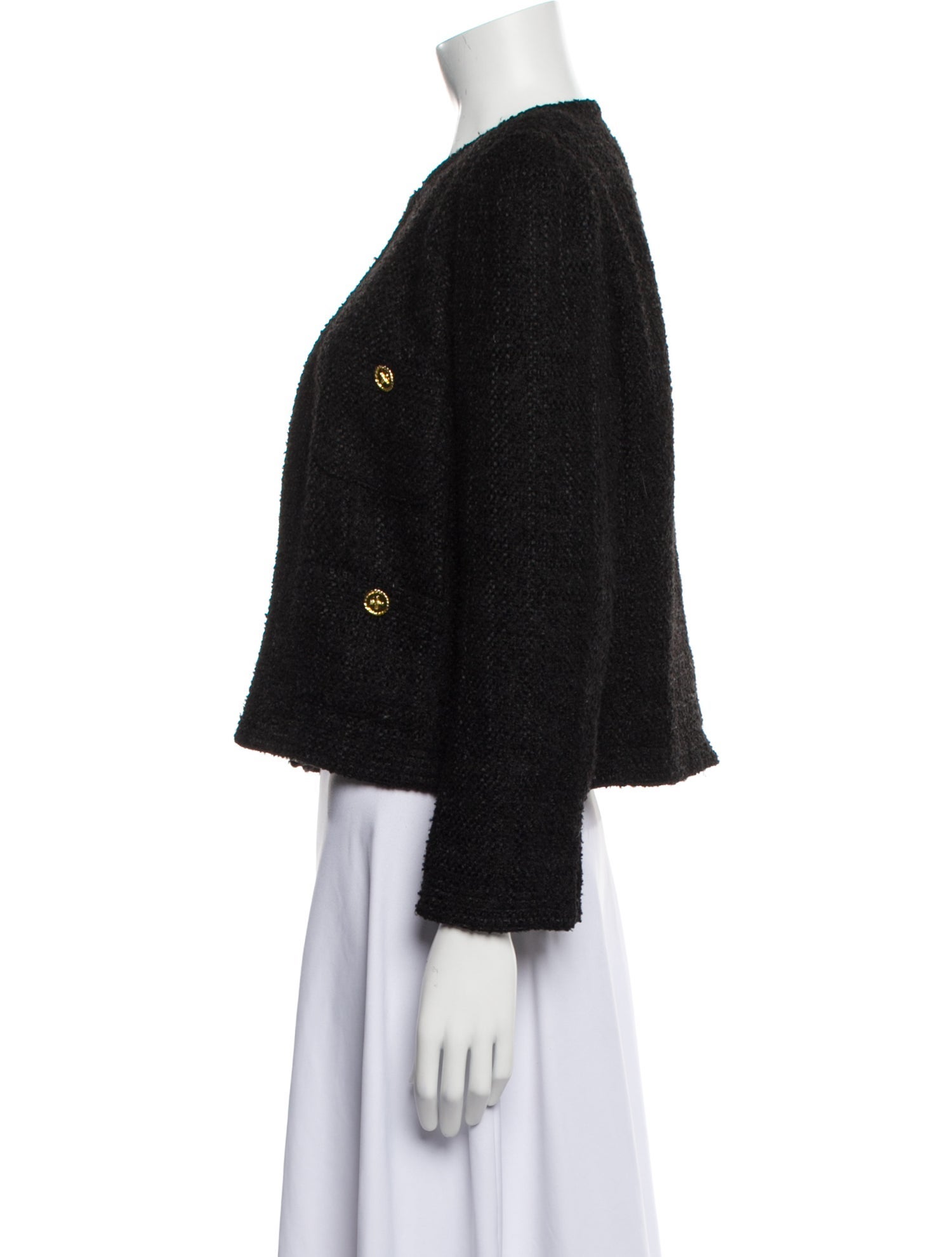 Edward Achour Tweed Pattern Jacket