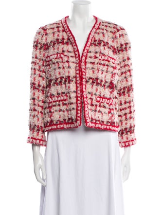 Edward Achour Tweed Pattern Jacket