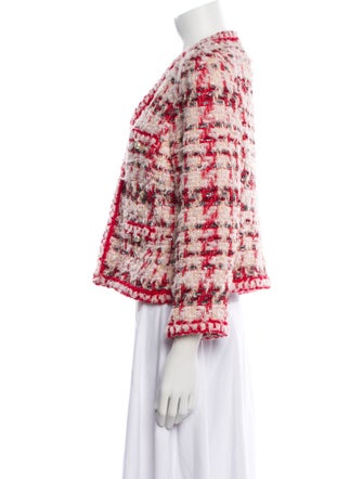 Edward Achour Tweed Pattern Jacket