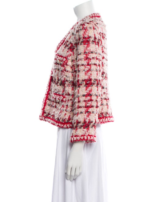 Edward Achour Tweed Pattern Jacket