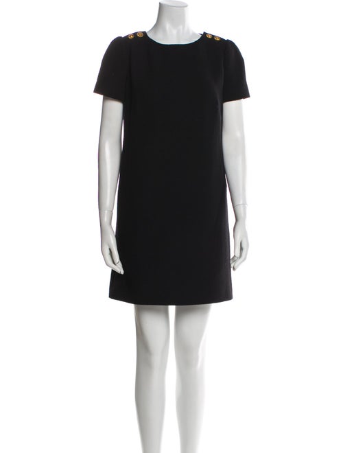 Edward Achour Wool Mini Dress
