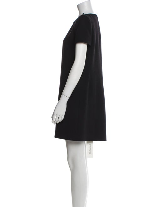 Edward Achour Wool Mini Dress