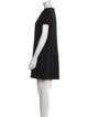 Edward Achour Wool Mini Dress