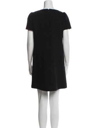 Edward Achour Wool Mini Dress