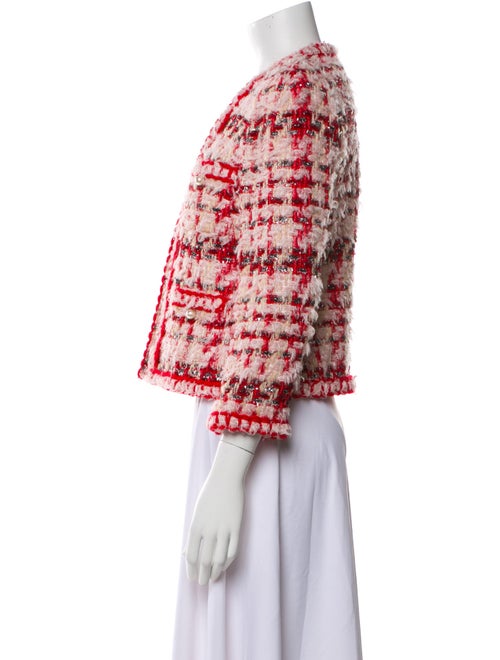 Edward Achour Tweed Pattern Evening Jacket