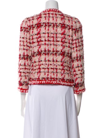 Edward Achour Tweed Pattern Evening Jacket