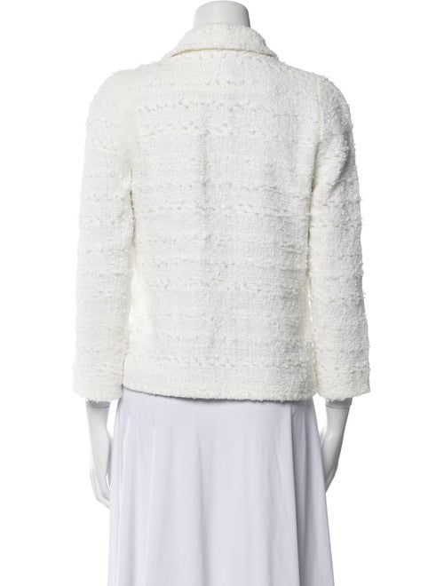 Edward Achour Tweed Pattern Blazer