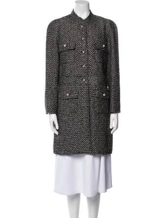 Edward Achour Tweed Pattern Evening Jacket