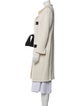 Edward Achour Colorblock Pattern Trench Coat
