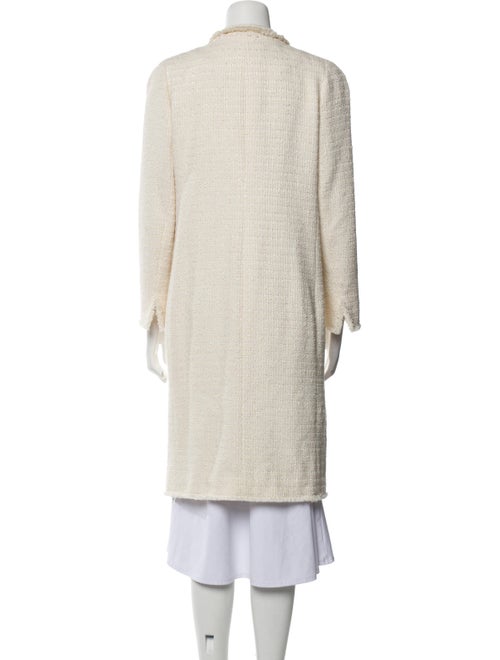 Edward Achour Colorblock Pattern Trench Coat