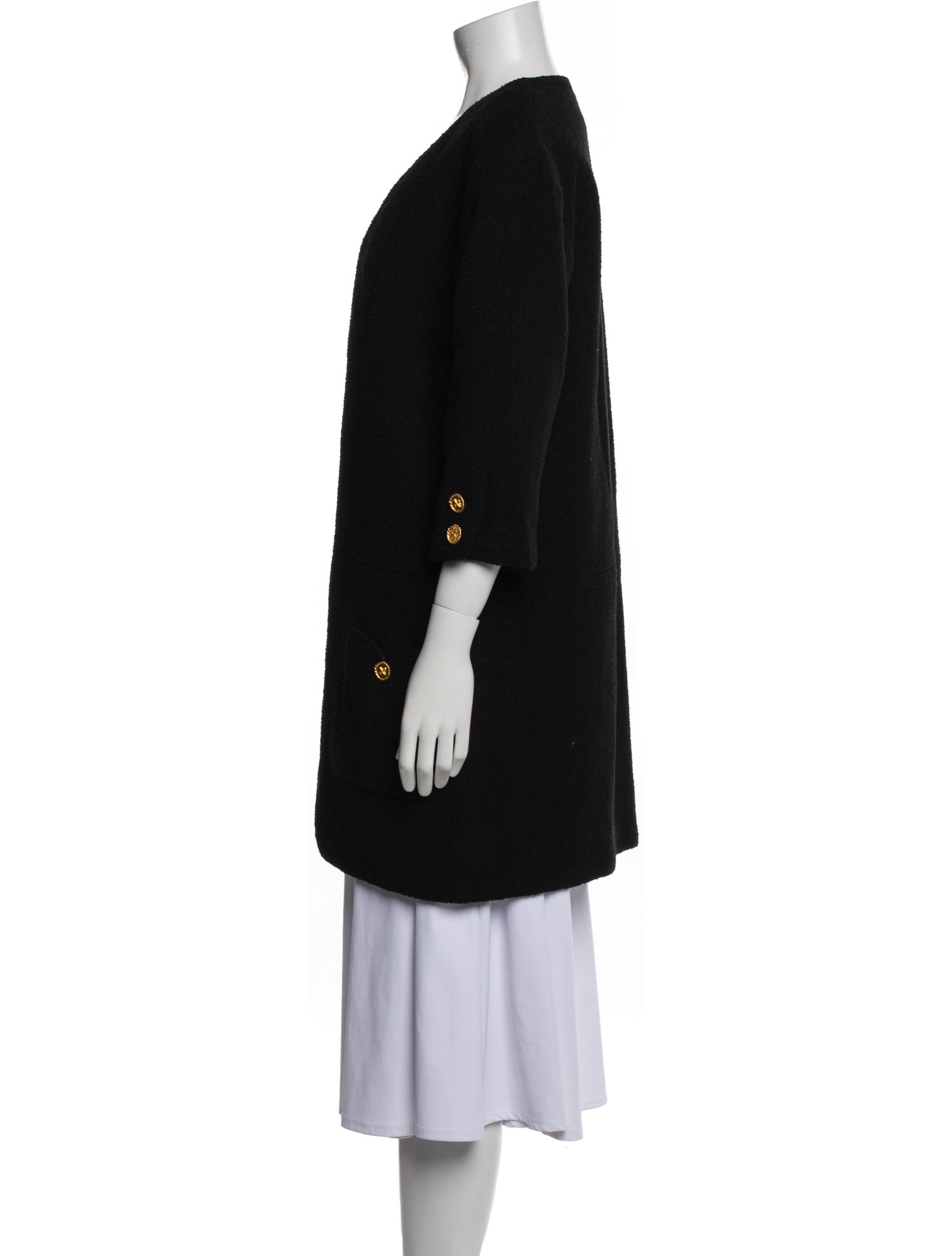 Edward Achour Wool Coat w/ Tags